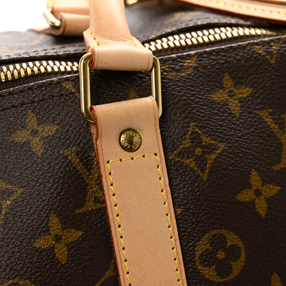 Louis Vuitton Monogram Keepall Bandouliere 55 11 of 14