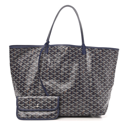 Goyard Goyardine Saint Louis GM Navy 1 of 8