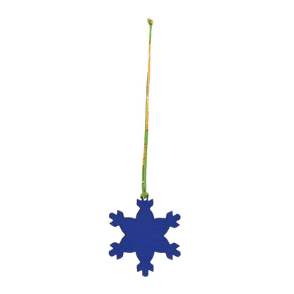 Hermes Togo Chevre Mysore Petit H Snowflake Bag Charm Bleu Electrique Soufre 1 of 4