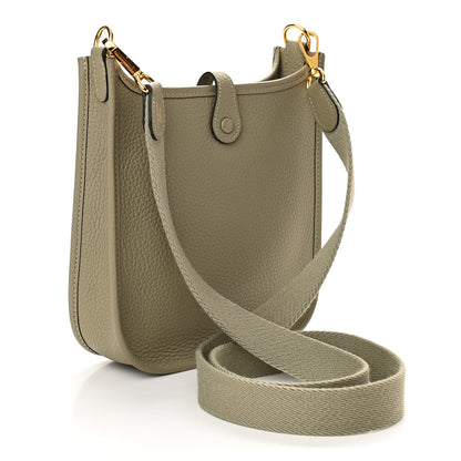 Hermes Taurillon Clemence Evelyne TPM Sauge 3 of 11
