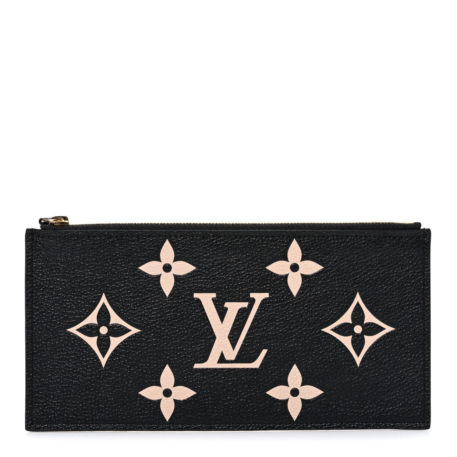 Louis Vuitton Empreinte Monogram Giant Crafty Pochette Felicie Zippered Insert Black 1 of 6