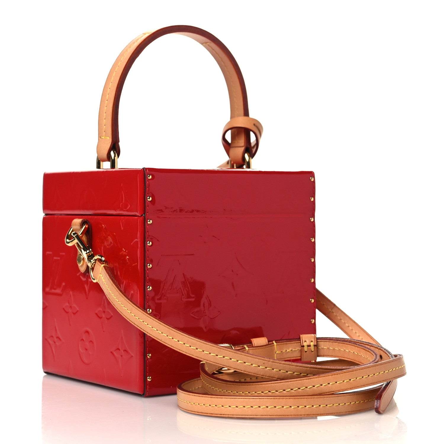Louis Vuitton Vernis Bleecker Box Cerise 3 of 7