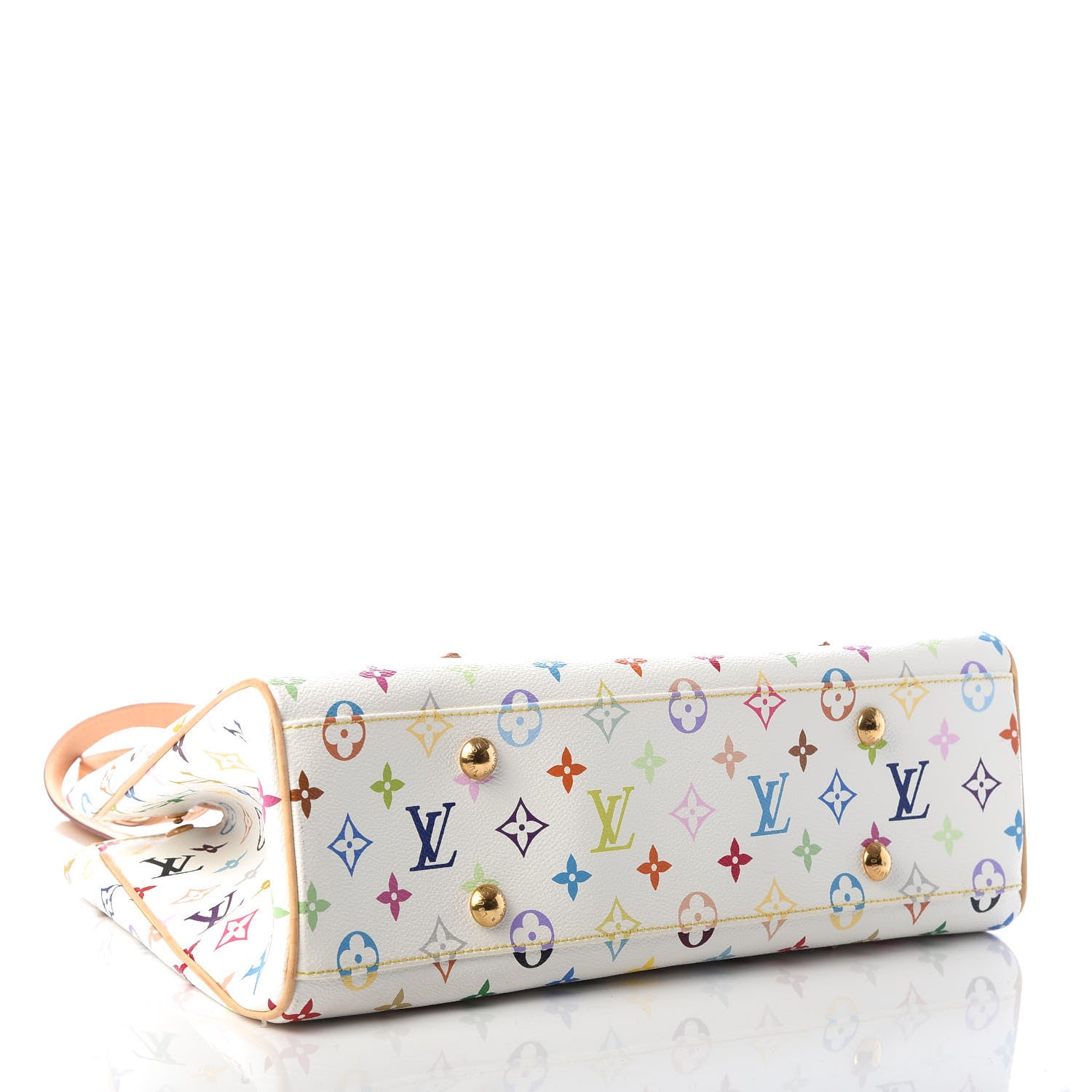 Louis Vuitton Monogram Multicolor Aurelia MM White 4 of 9
