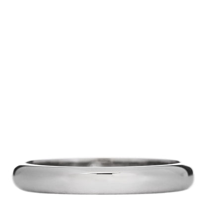 Cartier Platinum Diamond 2.6mm 1895 Wedding Band Ring 47 4 3 of 6