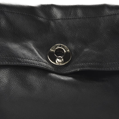 Saint Laurent Calfskin Canvas Large Muse Two Black 9 of 11