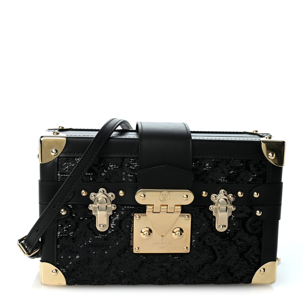 Sequins Petite Malle Black