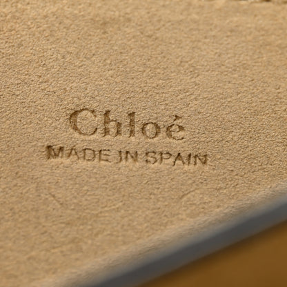 Chloe Suede Calfskin Small Faye Shoulder Bag Motty Grey 6 of 11