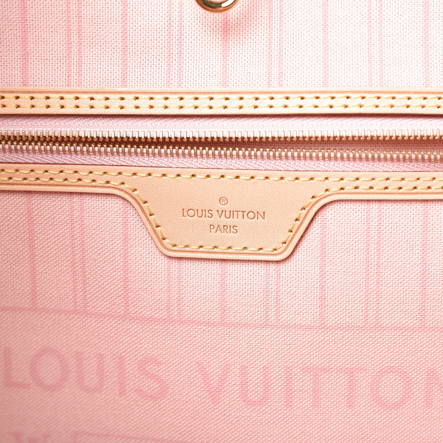 Louis Vuitton Damier Azur Neo Neverfull MM Rose Ballerine 6 of 11