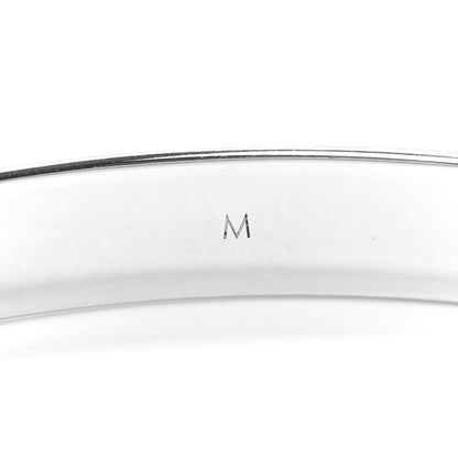 Louis Vuitton Brass Palladium Plated Nanogram Cuff M Silver 5 of 7