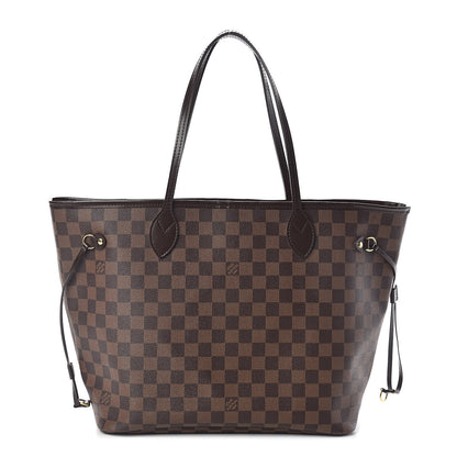 Louis Vuitton Damier Ebene Neverfull MM 2 of 10