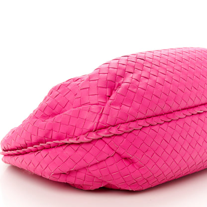 Bottega Veneta Nappa Intrecciato Medium Veneta Hobo Fuchsia 10 of 11