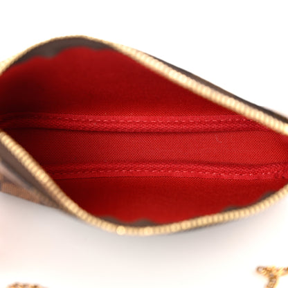 Louis Vuitton Damier Ebene Mini Pochette Accessories 5 of 8