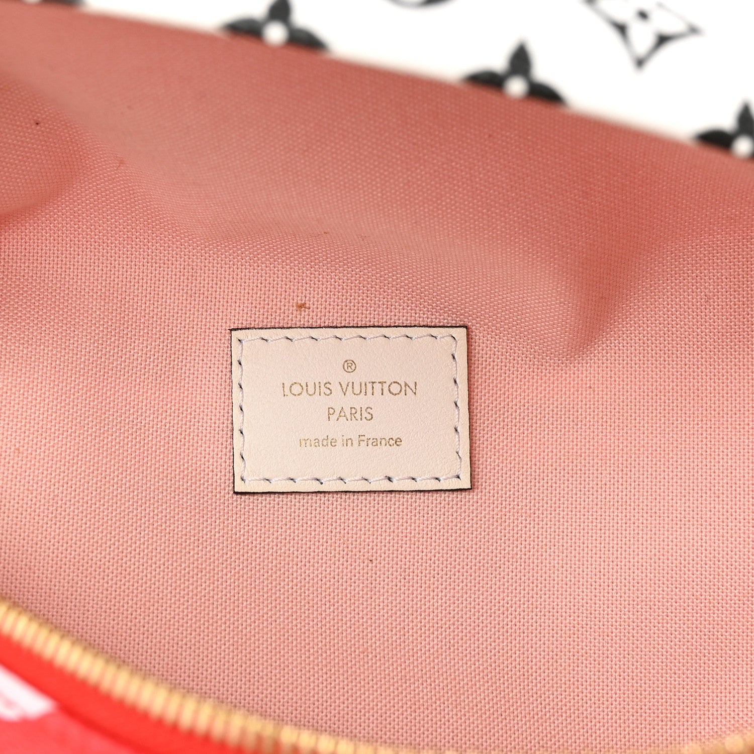 Louis Vuitton Monogram Giant Bumbag Rouge 6 of 9