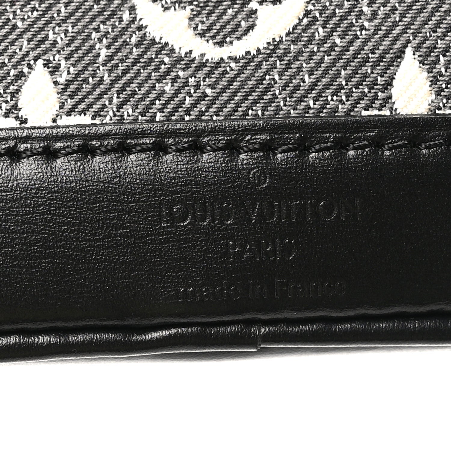 Louis Vuitton Monogram Jacquard Denim Nano Noe Bleu 7 of 9