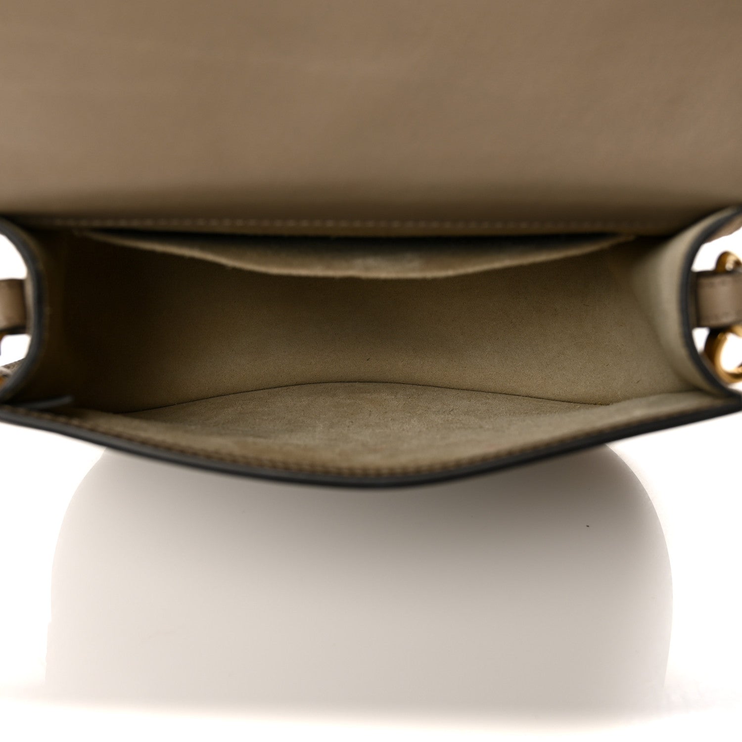Chloe Calfskin Suede Medium Nile Bracelet Bag Motty Grey 5 of 9