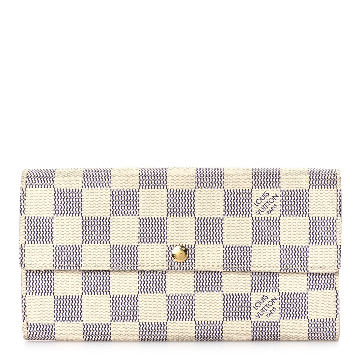 Louis Vuitton Damier Azur Sarah Wallet 1 of 10