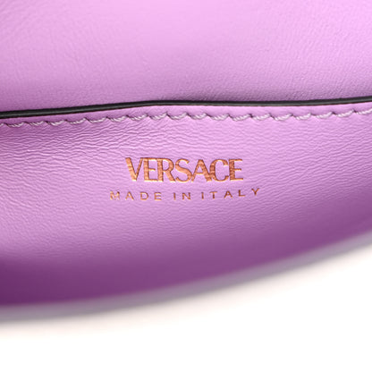 Versace Grained Calfskin Small La Medusa Top Handle Bag White 6 of 9