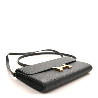 Hermes Epsom Constance Wallet To Go Black 3 of 9