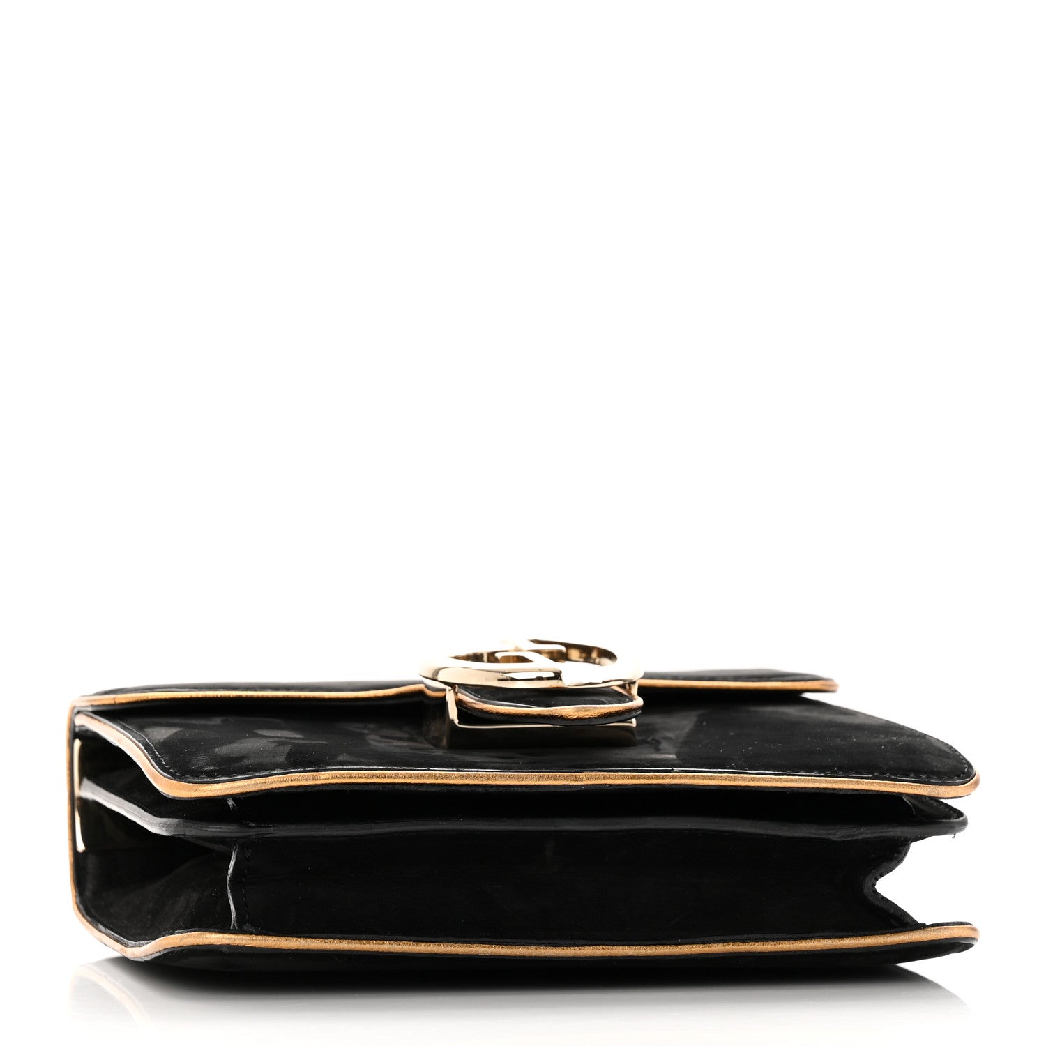 Gucci Nubuck 1973 Flap Bag Black 4 of 15