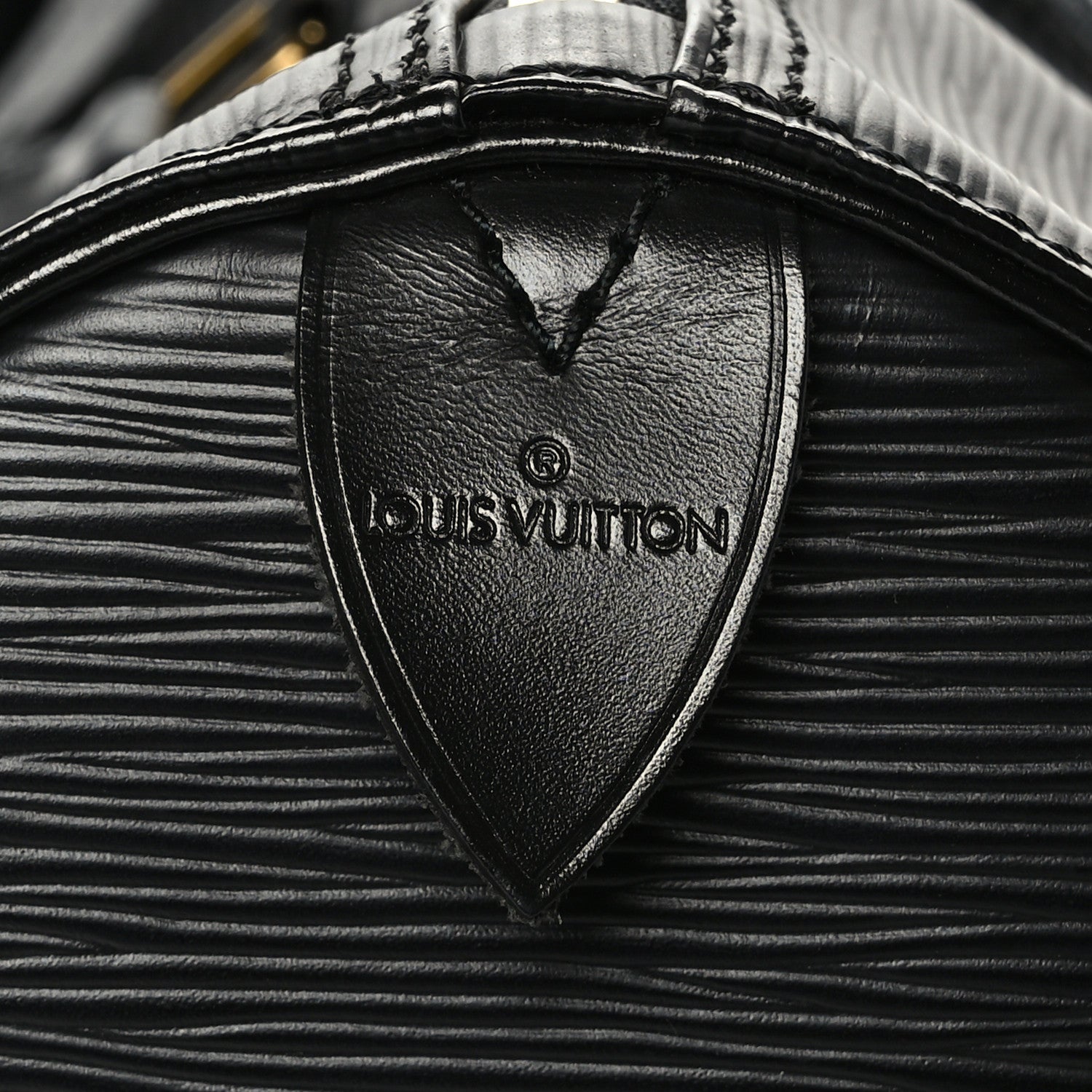 Louis Vuitton Epi Speedy 35 Black 7 of 11