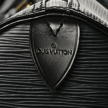 Louis Vuitton Epi Speedy 35 Black 7 of 11