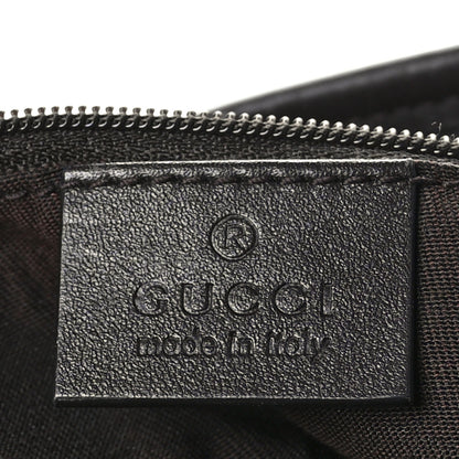 Gucci GG Plus Monogram Medium Flat Messenger Bag Dark Brown 7 of 10