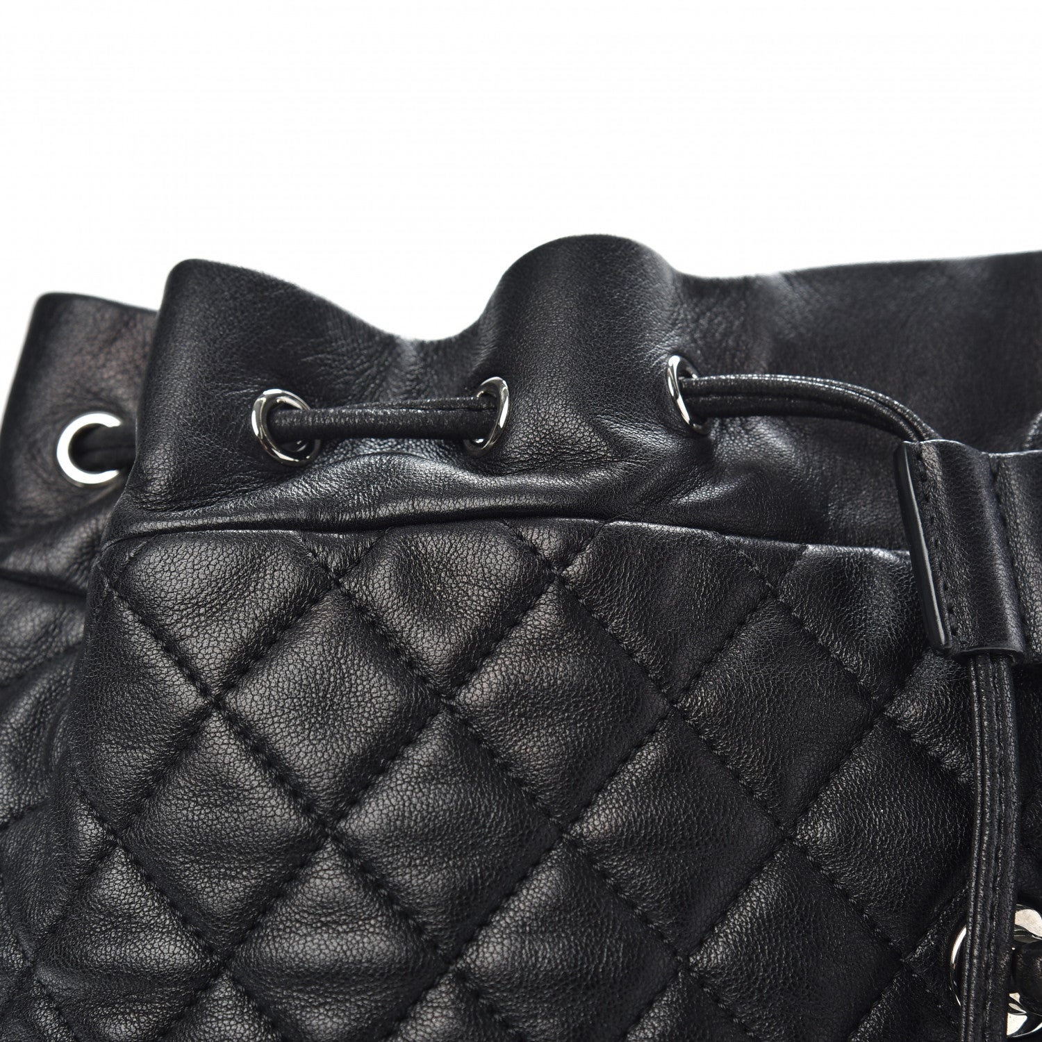 Chanel Calfskin Quilted Large Urban Spirit Backpack Black 9 of 11
