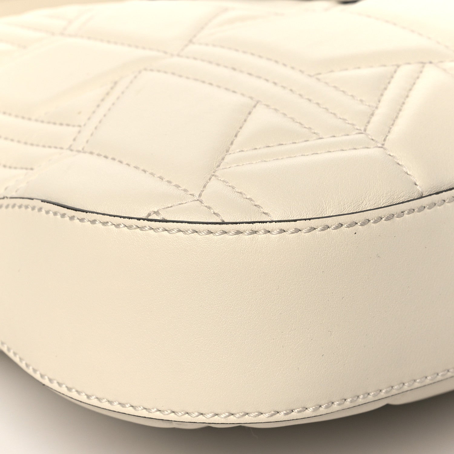 Gucci Calfskin Web Quilted Small Dionysus Hobo White 16 of 21