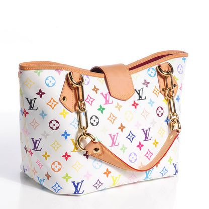 Louis Vuitton Monogram Multicolor Annie GM White 3 of 9