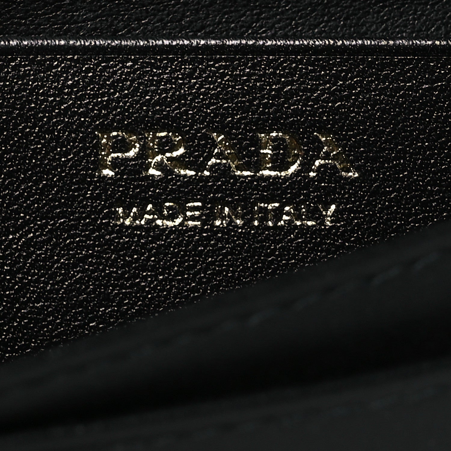 Prada Vitello Move Triangle Logo Card Holder Black 7 of 10