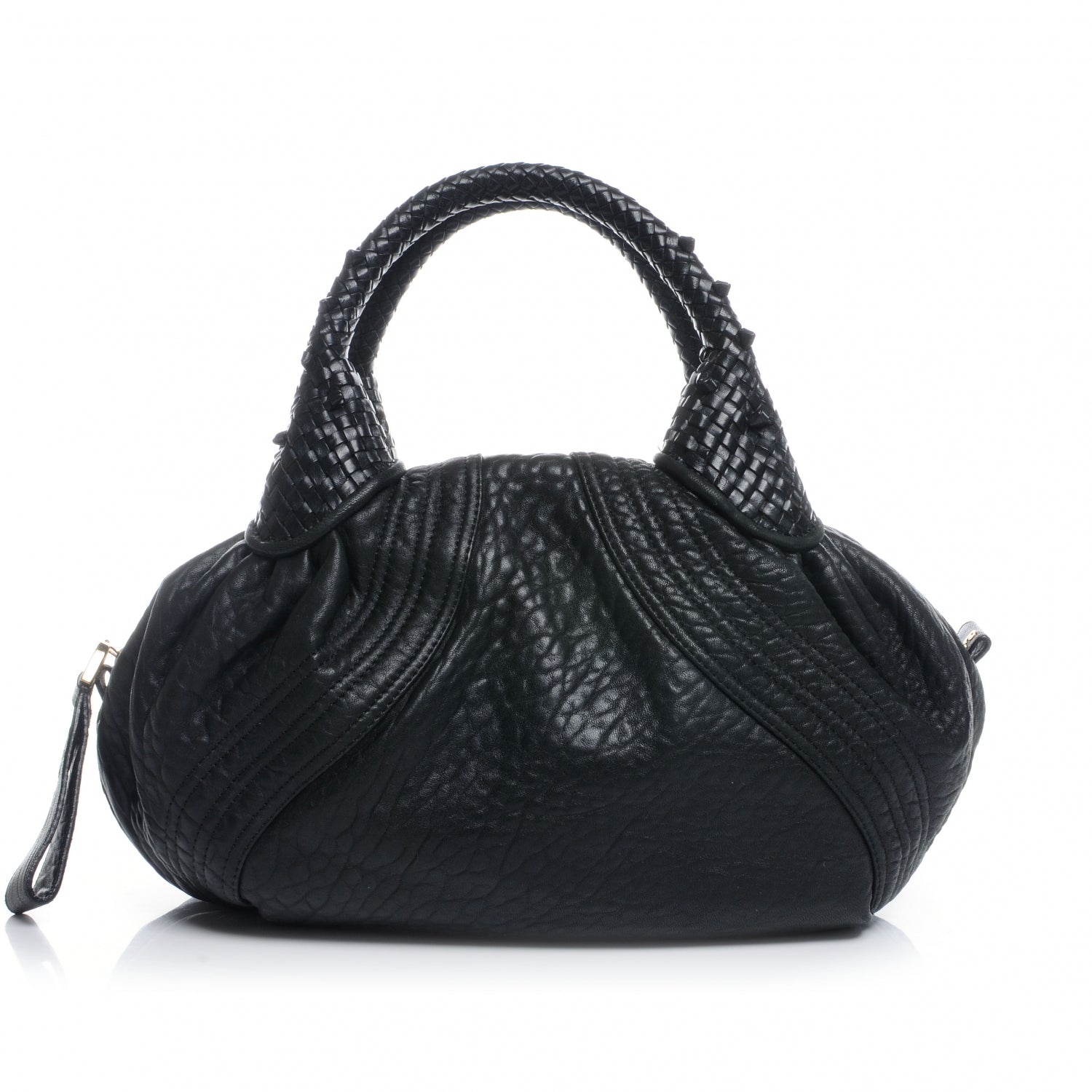 Fendi Nappa Nuvolata Spy Bowler Black 1 of 8