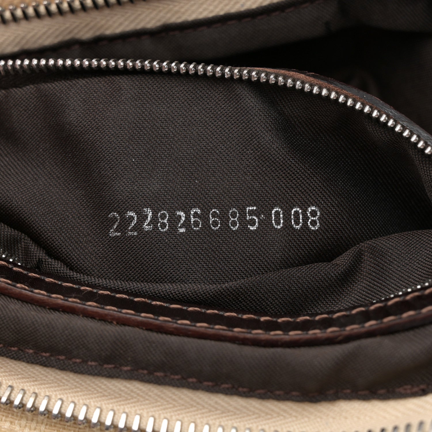 Fendi Zucca Pochette Beige 7 of 11