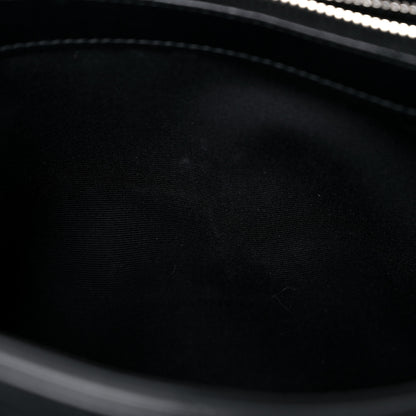 Saint Laurent Calfskin Y Quilted Monogram Medium Loulou Chain Satchel Black 15 of 25
