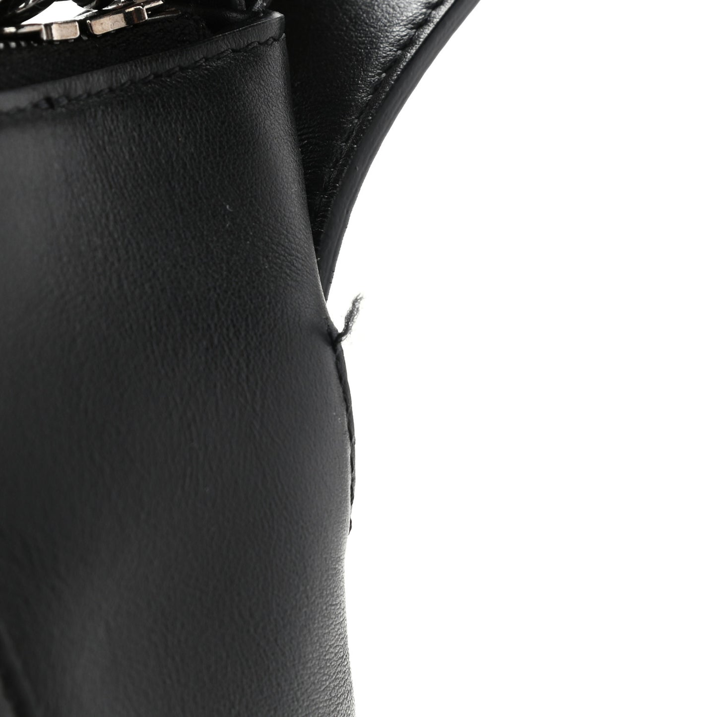 Smooth Calfskin Small Soft Antigona Black