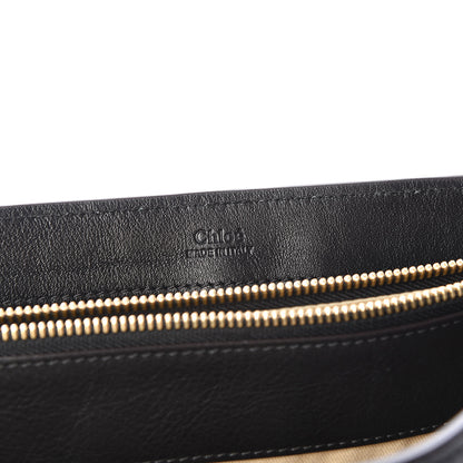 Chloe Calfskin Medium Faye Day Shoulder Bag Black 9 of 11