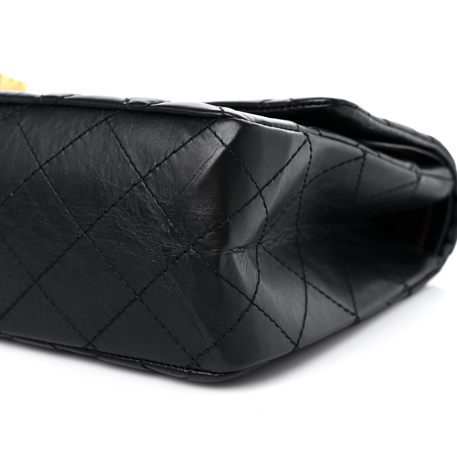 Chanel Aged Calfskin Quilted 2.55 Reissue 227 Flap Black 8 of 10