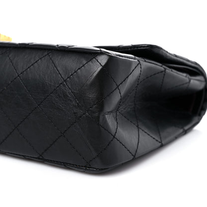 Chanel Aged Calfskin Quilted 2.55 Reissue 227 Flap Black 8 of 10