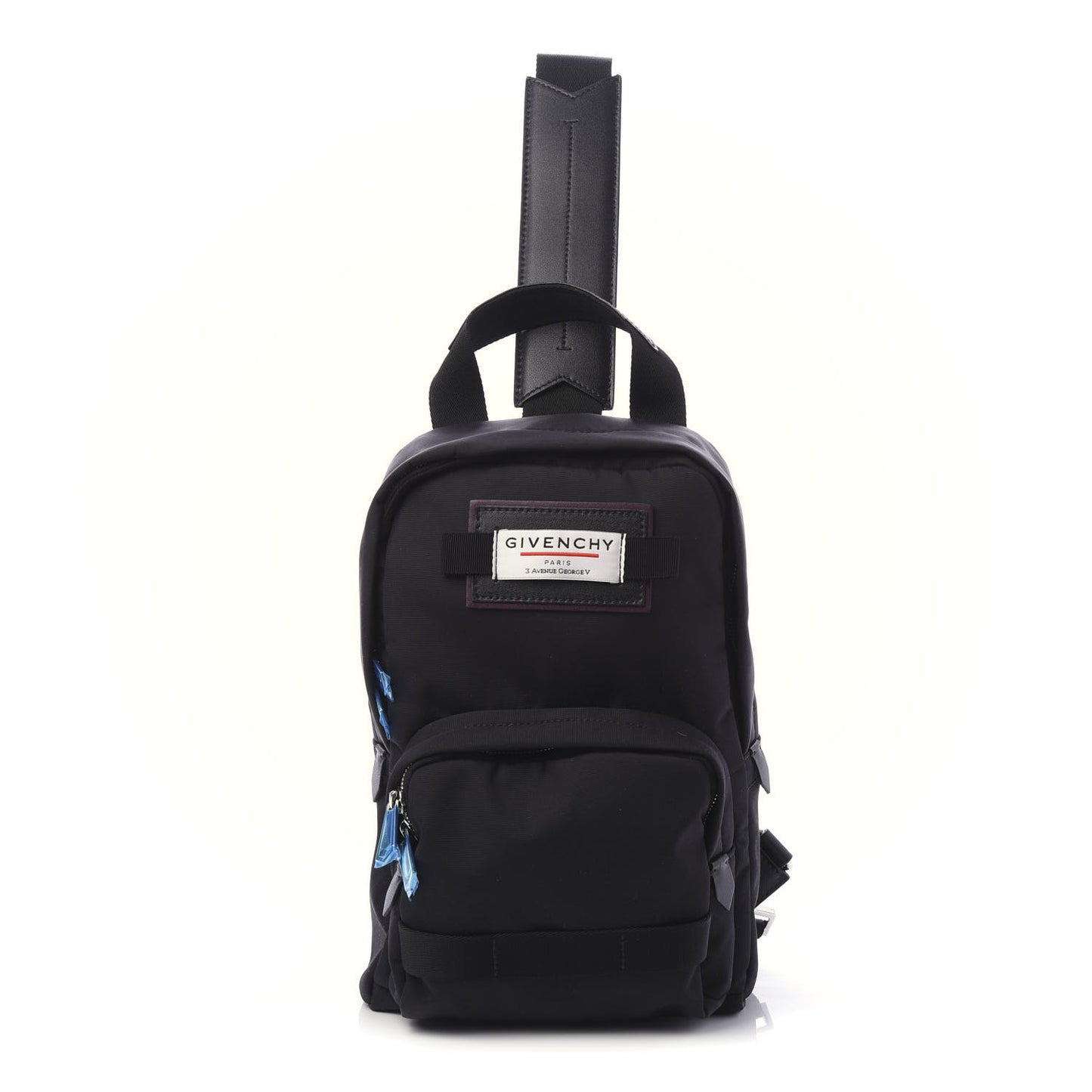 Nylon Small Downtown Sling Bag Black