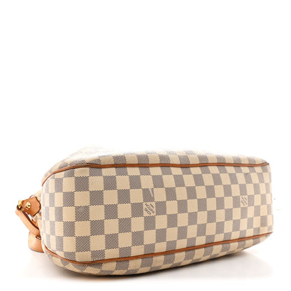 Louis Vuitton Damier Azur Siracusa MM 4 of 15