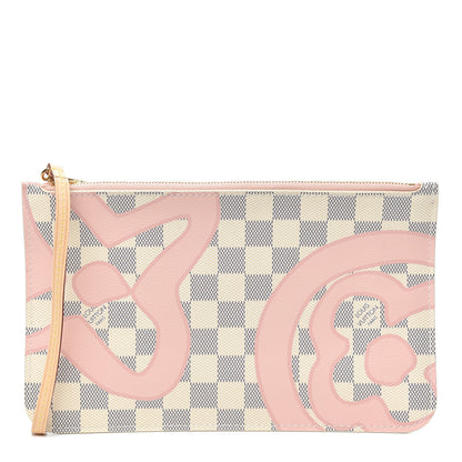 Louis Vuitton Damier Azur Tahitienne Neverfull MM GM Pochette 1 of 6