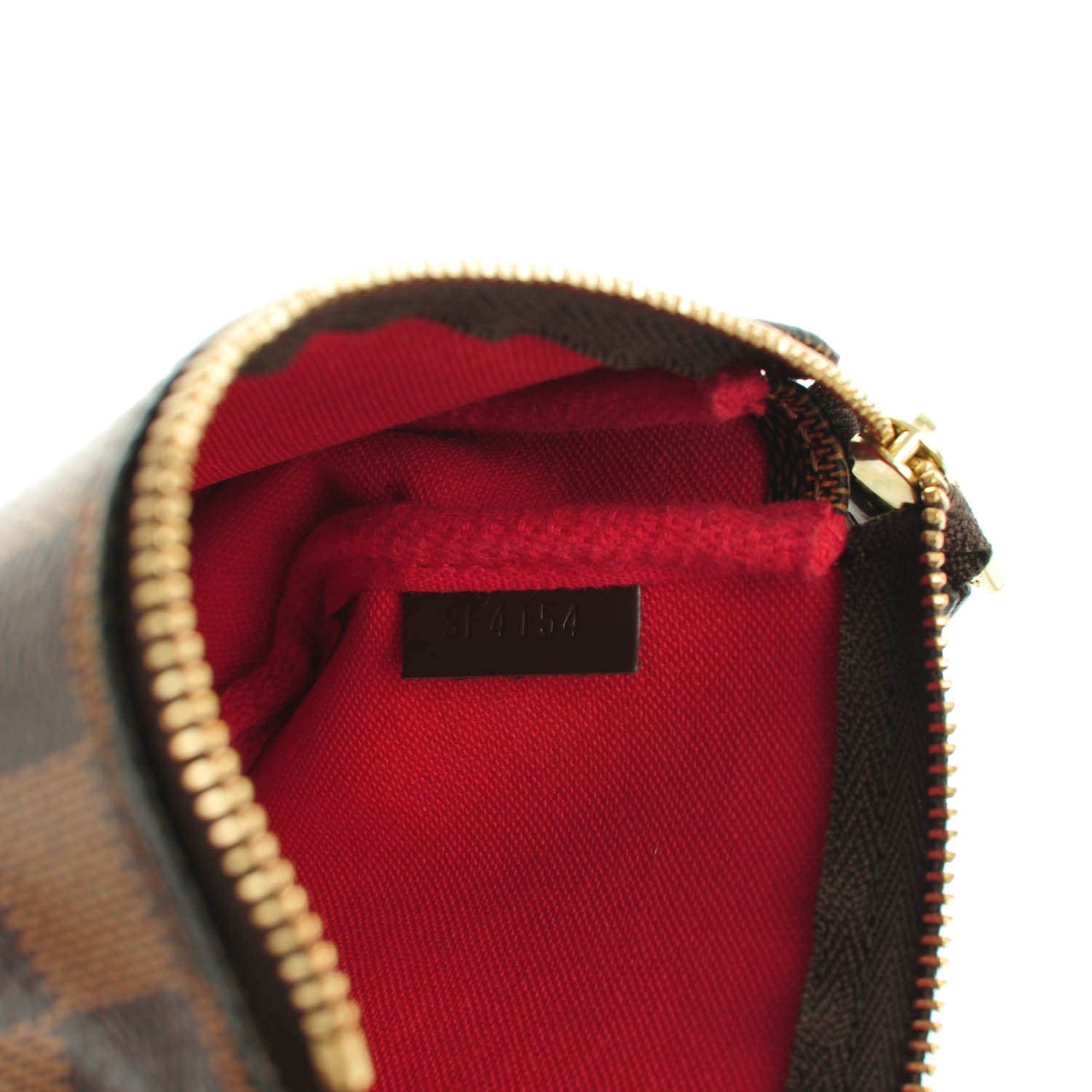 Louis Vuitton Damier Ebene Mini Pochette Accessories 7 of 7