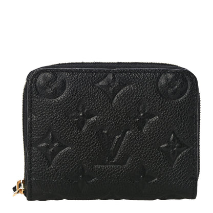 Louis Vuitton Empreinte Zippy Coin Purse Black 1 of 9