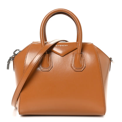 Givenchy Shiny Lord Calfskin Mini Antigona Camel 1 of 9