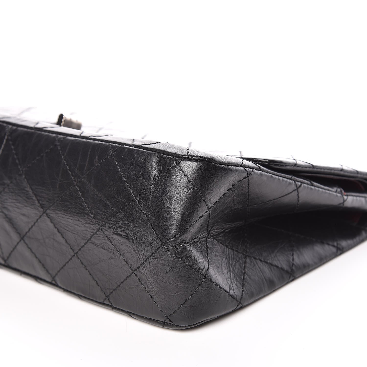 Chanel Aged Calfskin Quilted 2.55 Reissue 227 Flap Black 10 of 10