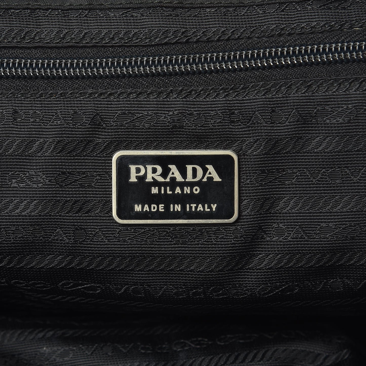 Nylon Vela Medium Backpack Black