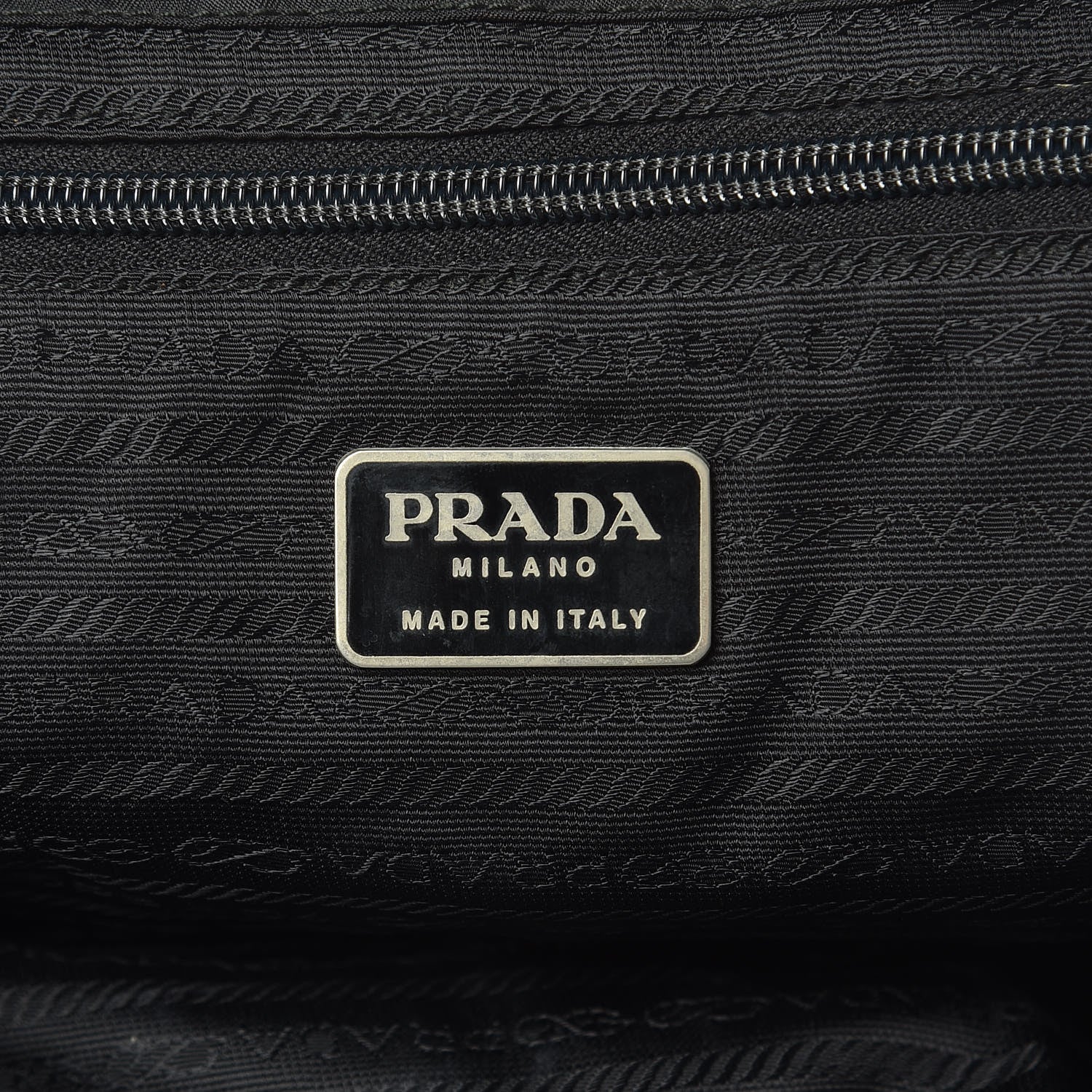 Prada Nylon Vela Medium Backpack Black 6 of 15