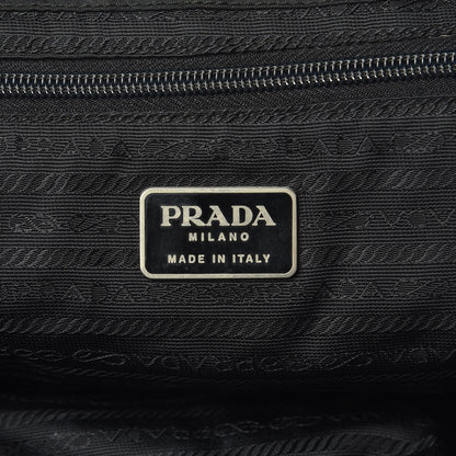 Prada Nylon Vela Medium Backpack Black 6 of 15