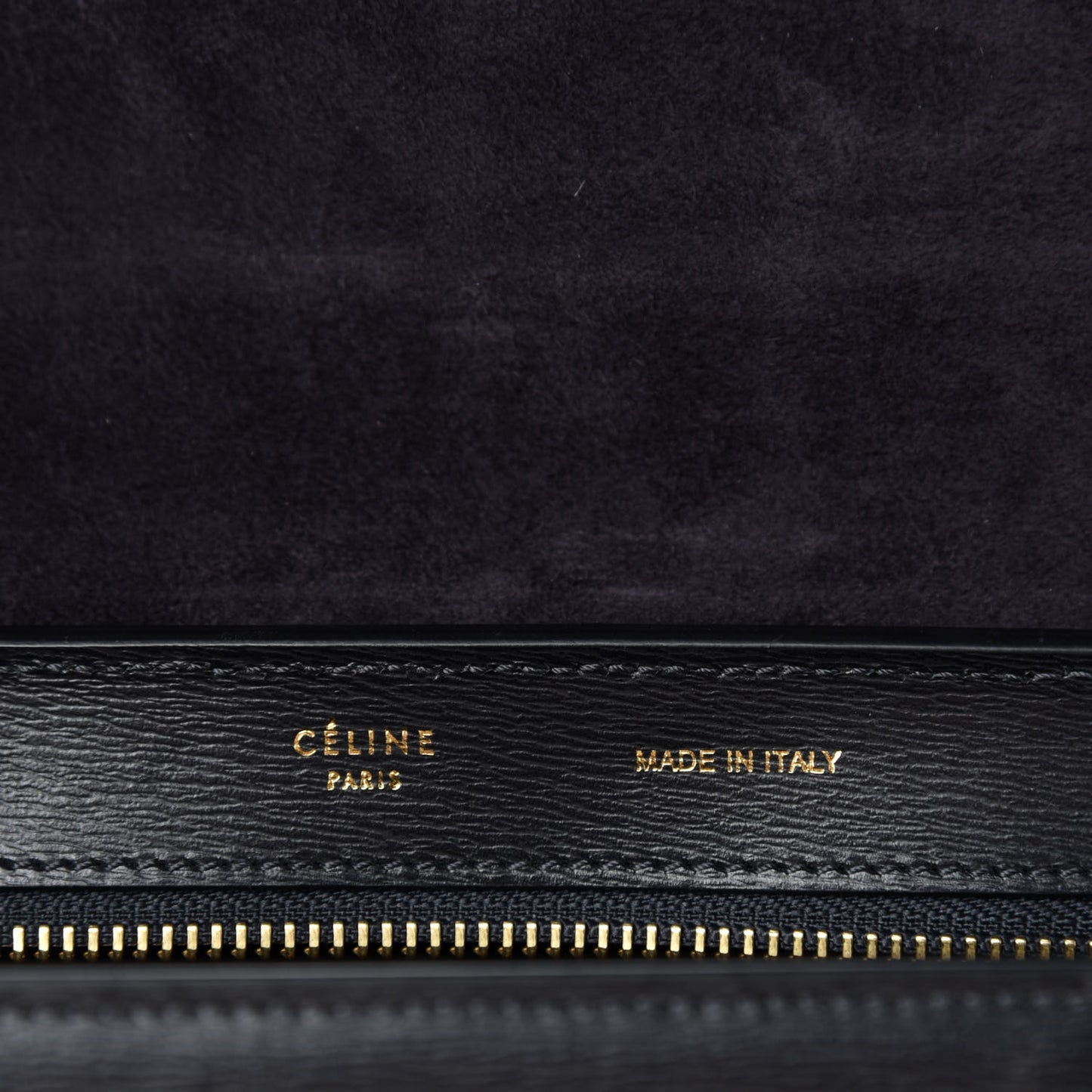 Liege Calfskin Small Trapeze Black