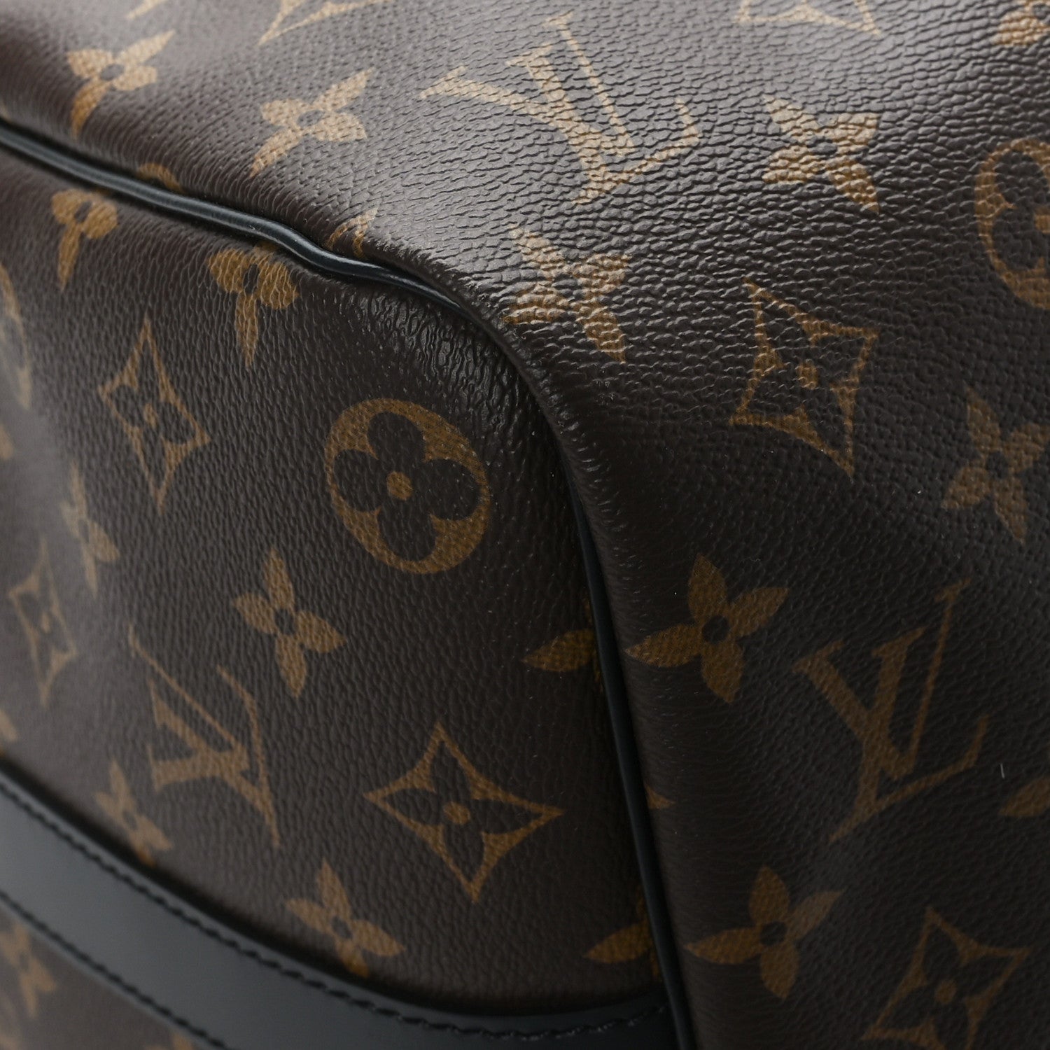 Louis Vuitton Monogram Macassar Keepall Bandouliere 45 6 of 9