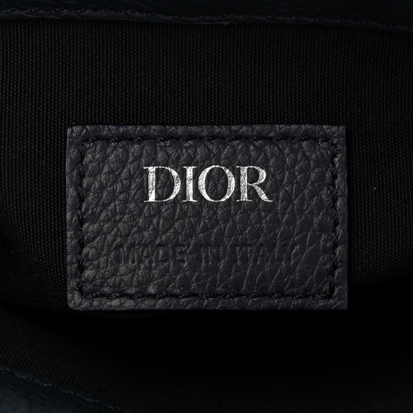 Oblique Saddle Messenger Pouch Blue Black